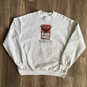 Vintage Isaac Hayes Black Moses Sweatshirt Men's Size XL Worn Gray